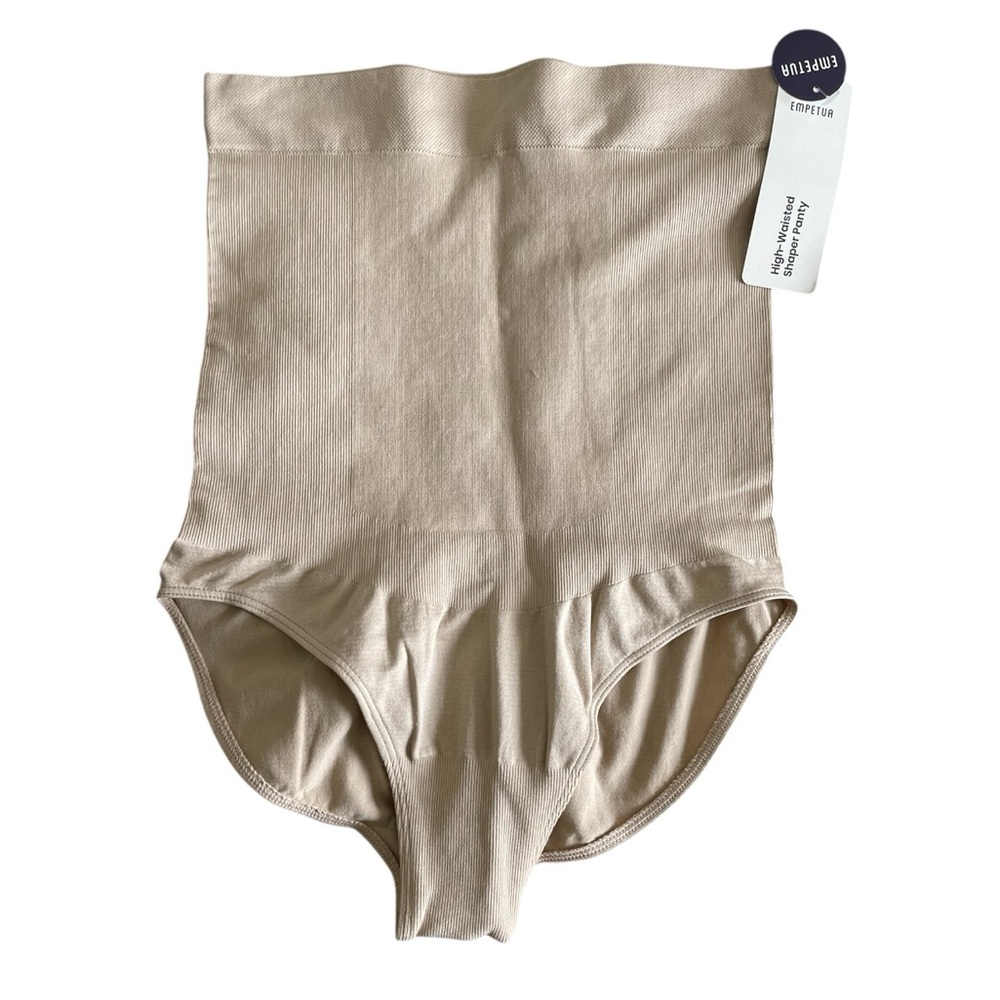Empetua by Shapermint Beige High-Waisted Shaper Panty-XL/XXL